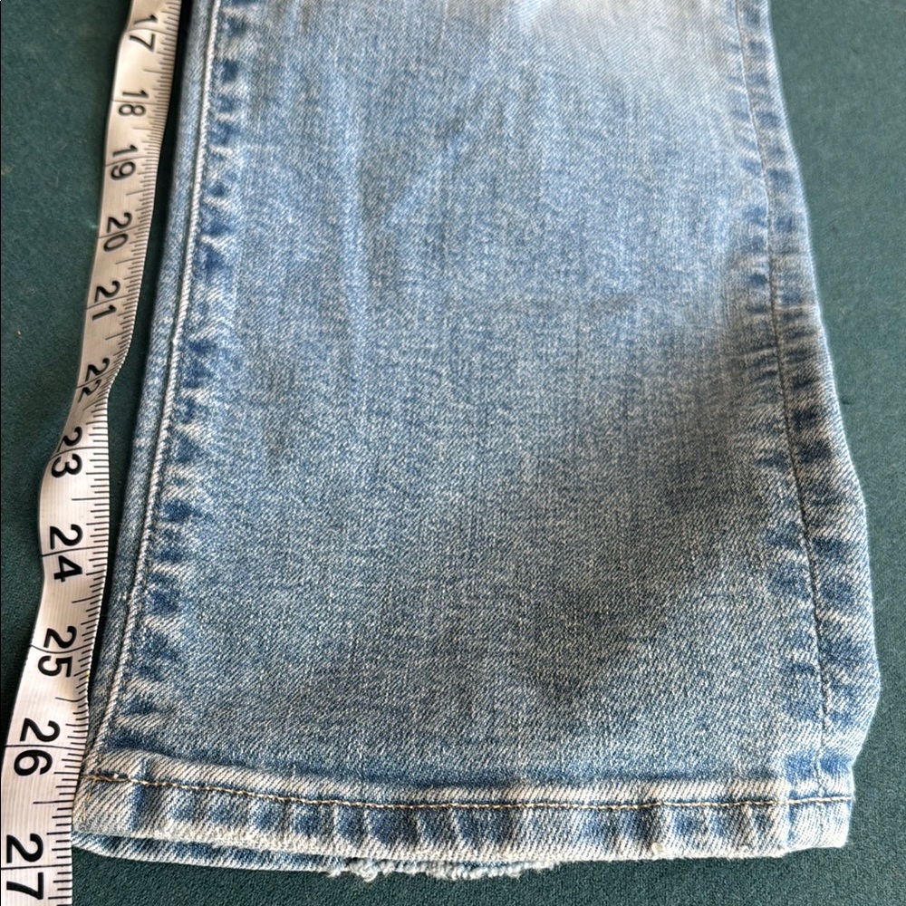 Anthropologie EDWIN Bree ankle jeans in Reverie light wash mid rise cropped - Picture 9 of 9